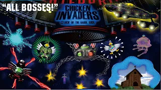 CHICKEN INVADERS 5 Cluck Of The Dark Side All Bosses 