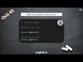 JavaScript Quiz Solution - Concept of variable declaration