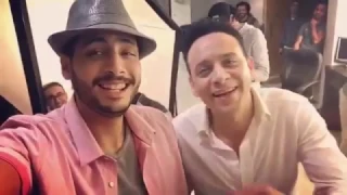 رد فعل مصطفي قمر مع تقليد حامد الشراب نجم مسرح مصر 