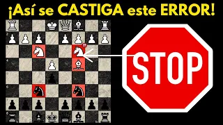 🔥Derrota la Apertura Italiana🔥: Castiga el ERROR + Común de las Blancas