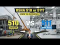 Don t Make This MISTAKE Choosing Between OSHA 510 and 511