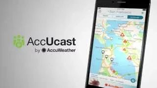 AccuWeather for iOS App now with MinuteCast and AccUcast
