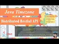 Java Time and Timezone Conversion in Distributed Restful API