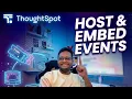 Making Embedded Analytics Interactive with Host and Embed Events