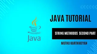 java String methods part ii