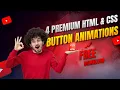 Premium Button Hover Animation using HTML CSS No JavaScript