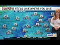 Chill lingers with morning frost but afternoon warming this weekend