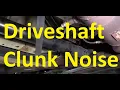 5 Causes Driveshaft Clunk When Accelerating or Decelerating