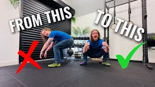 How to Get a Deep Squat (Even If You’re Inflexible)