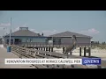 Renovation progress at Horace Caldwell Pier
