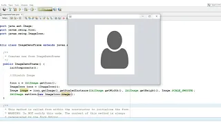 Stretch Image in JLabel - NetBeans
