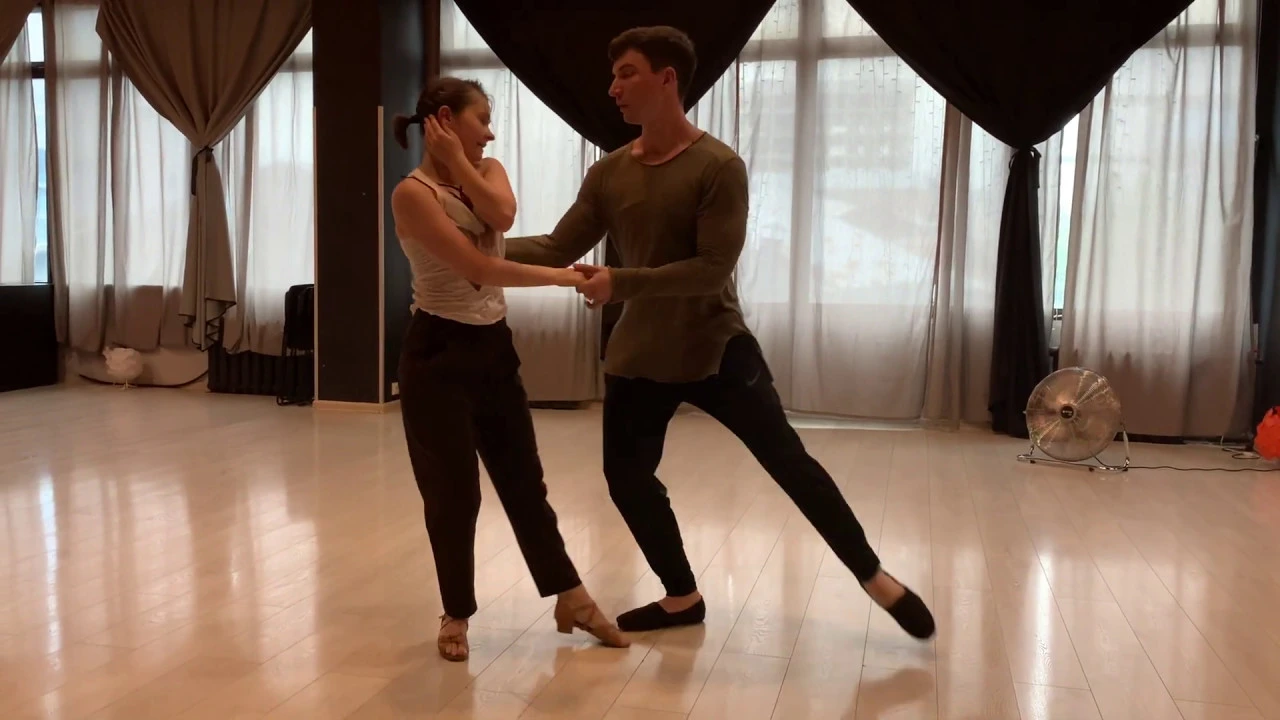 Improv West Coast Swing Practice Semion Ovsiannikov & Maria Elizarova