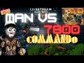 Commando Atari 7800 LIVE - Man vs 7800