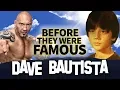 DAVE BAUTISTA Before They Were Famous Wrestler Actor Biography