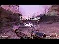 FALLOUT 76 - THREE EASY BADGES FOR THE TADPOLE CHALLENGES