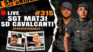 Snider e Sgt Castro entrevistam - Sgt M4tei e Sd Cavalcanti - SNIDERCAST #315
