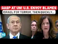 Download Lagu VN-schok op camera: Amerikaanse gezant maakt een blunder en beschuldigt Israël per ongeluk van te...