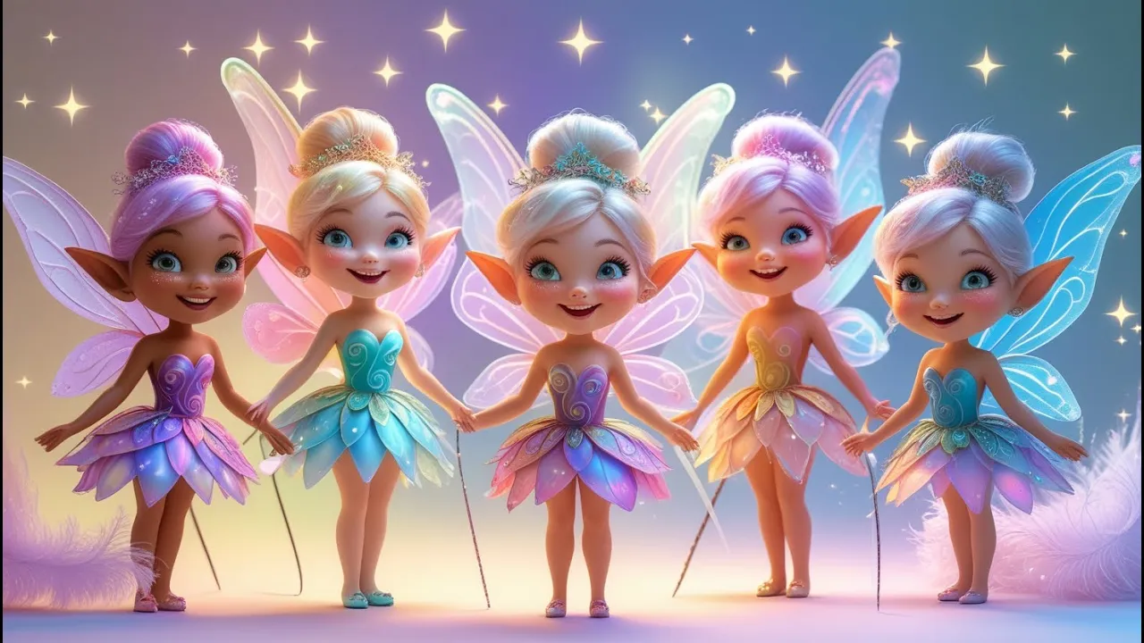 Five little Fairies || Song for Kids || @RainbowKidsTV-e8t || Nursery Rhymes || Five little Fairies || Song for Kids || @RainbowKidsTV-e8t || Nursery Rhymes ||