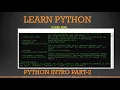 Python for Data Science Intro part 2 objects in python array memory
