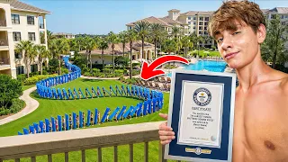 Conseguí Un World Record Guinness! (Dominó Humano)
