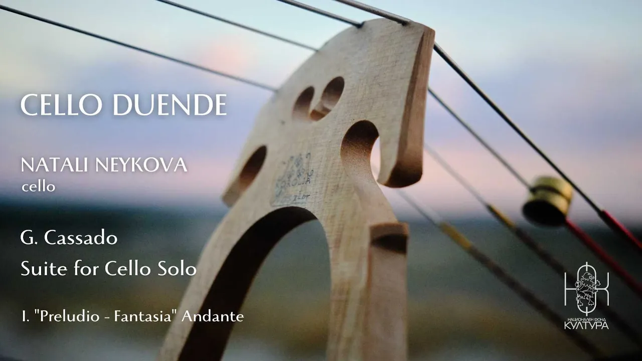 G. Cassadó - Suite for Cello Solo│I. "Preludio - Fantasia"│Natali Neykova, cello G. Cassadó - Suite for Cello Solo│I. "Preludio - Fantasia"│Natali Neykova, cello
