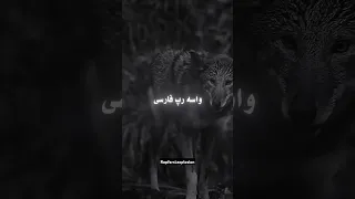 میگن گرگا قبل اینکه سراغ گله بیان فدایی گوش میدن و کله میان فدایی Rapfarsi رپر ایرانی رپفارسی 