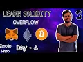 Learn Solidity Overflow Day 4 Form Beginner to Expert Web3 Blockchain Yash Deharia
