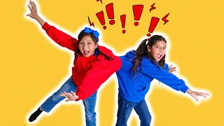 Ellie and Eva Get Stuck Together for a Day