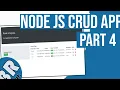 Node js and MySQL CRUD Operations with Data Table Integration Express js AJAX Data Fetching