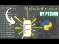 Asmr Progamming Let s make E Alphabet Series with Python - No Talking