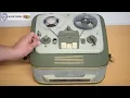 Download Lagu Grundig TK8 Green 2Track Mono Tube Tape Recorder Demonstration - For sale at www.variousstorenl.com