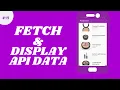 Flutter GetX Tutorial Fetch Display API Data in Flutter using GetX