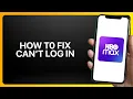 How To Fix Can t Log In In HBO Max App Tutorial