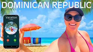No sails, just sunshine! Relaxing at the Hilton La Romana