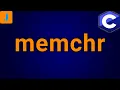 C memchr