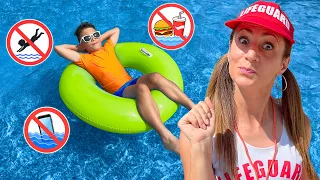Fun at the Pool! Kids Learn the Pool Rules
