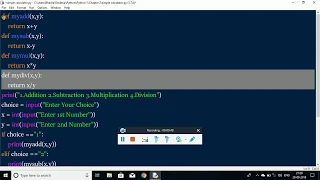 Simple Calculator in Python Hindi Python Tutorials Last Minute Learning