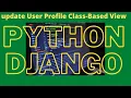 Profile Update View Form After Sign Up in Django Class Based View5