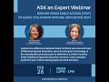 ASK an Expert Moving from Early Access IFSP to Early Childhood Special Education IEP