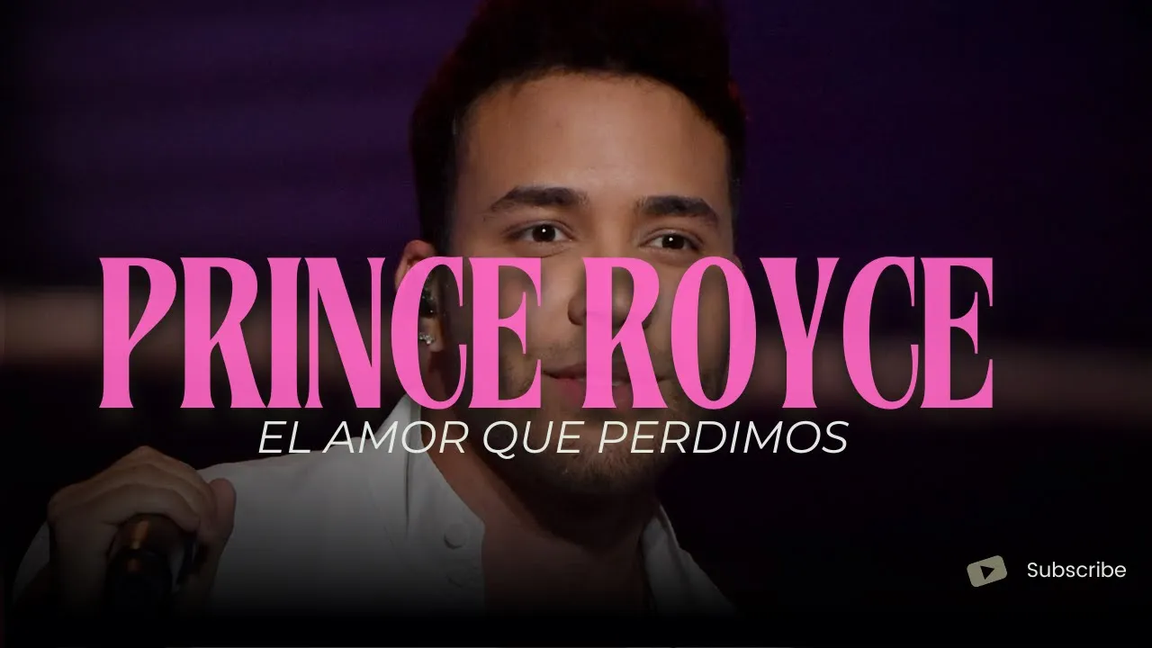 EL AMOR QUE PERDIMOS - Prince Royce (Letra/Lyrics) EL AMOR QUE PERDIMOS - Prince Royce (Letra/Lyrics)