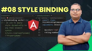 Dynamic Style Binding Style Binding in Angular How to use style binding