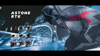 RT6 Helmet 360 Detail View Flip-Up Modular by ASTONE