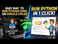 Learn How to Run Python Code on Google Colab for Beginners