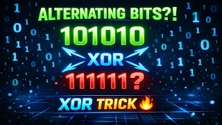 Leetcode 693 Binary Number with Alternating Bits Java Bit Manipulation Interview Guide
