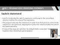 WEEK 7 PROGRAM FLOW - CONDITIONAL STATEMENTS