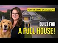 How Much Space Does 899K Buy in Delaware 6-Bedroom Harbeson Home Tour