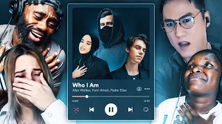 Alan Walker Putri Ariani Peder Elias Who I Am Official Reaction Compilation 