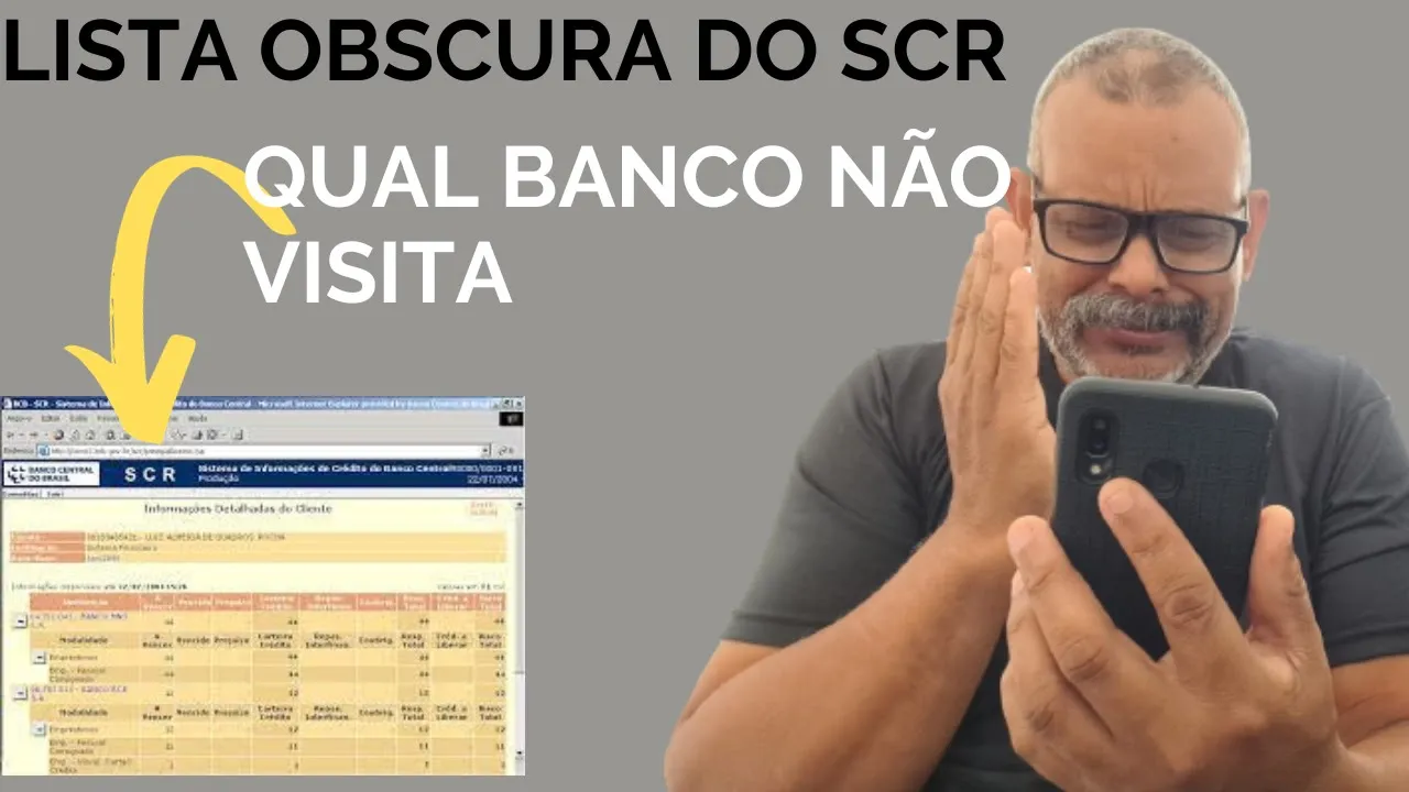 SCR BANCO CENTRAL QUAL BANCO NÃO VISITA PARA APROVAR O CARTÃO DE CRÉDITO por rei dos cartões