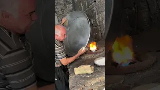 Büyük bakır teşt kalaylama