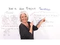 How to Use Project Templates - Project Management Training